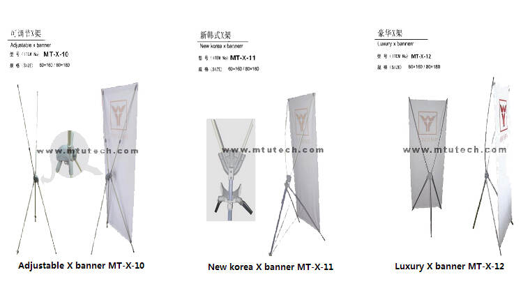 Portable X Banner Stands