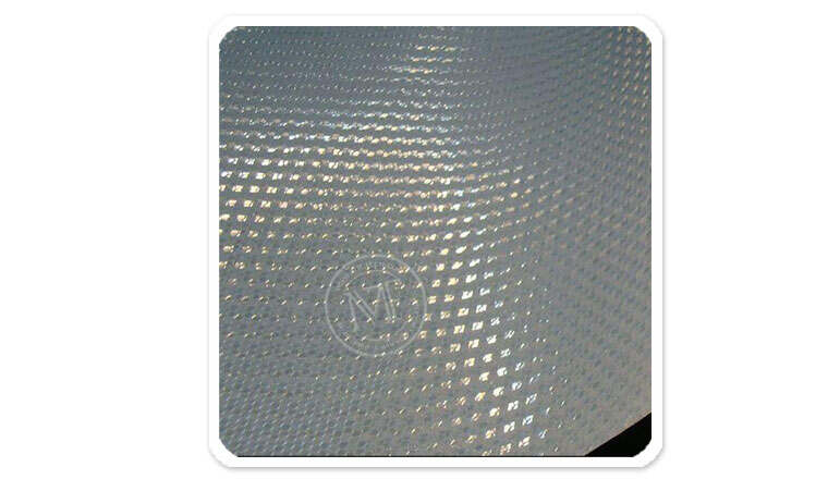 Hoja de PVC reflectante