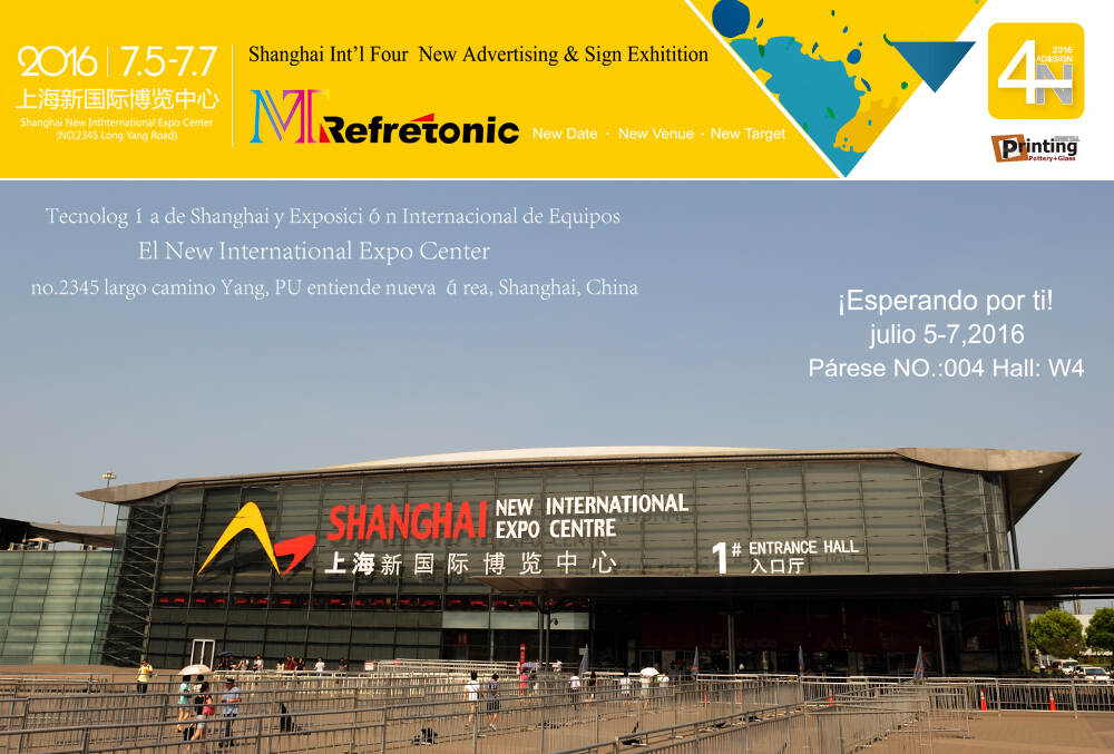 ​Shanghai Int'l Cuatro Nueva Publicidad y Exhibición sesión