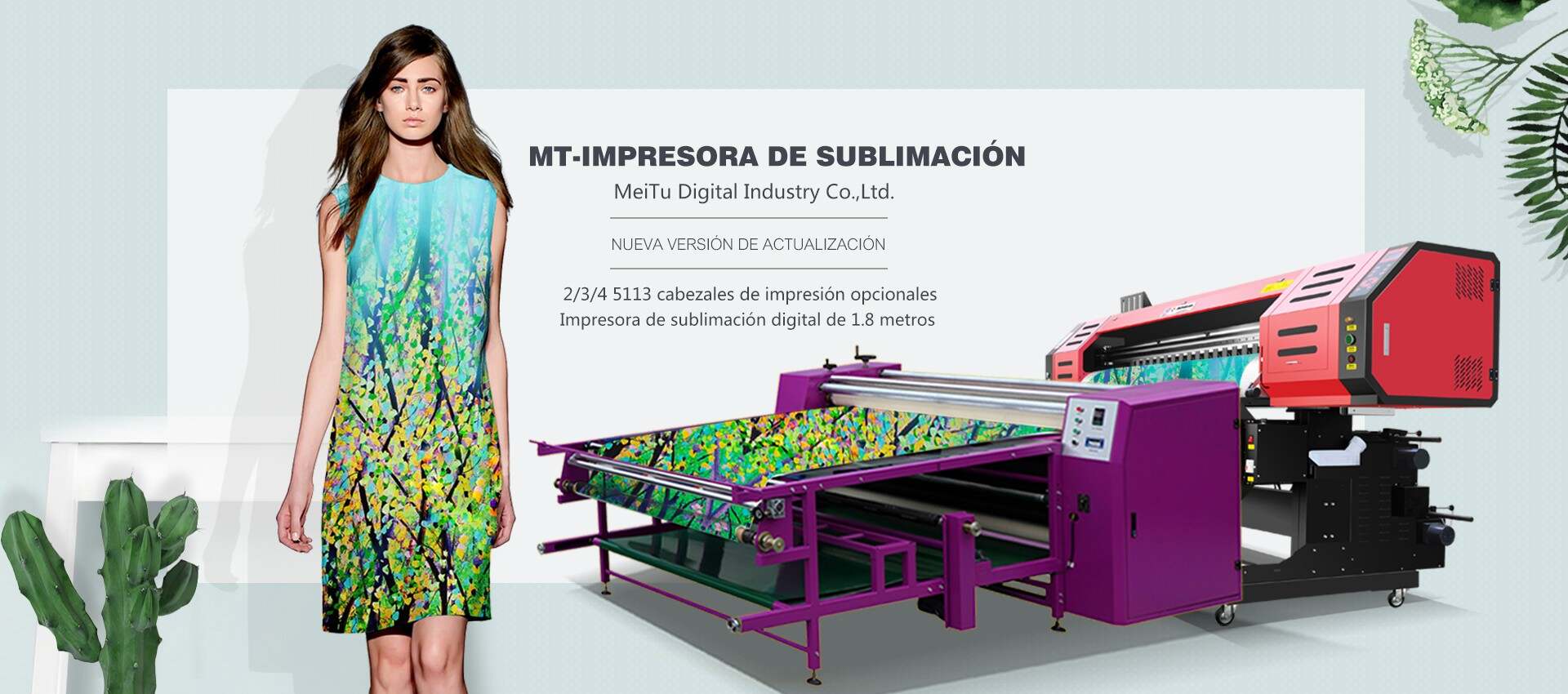Impresoras digitales de sublimación textil