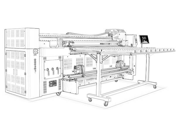 Impresora híbrida UV MT-UV2000HE (rollo a rollo y plataforma) desde 2018
