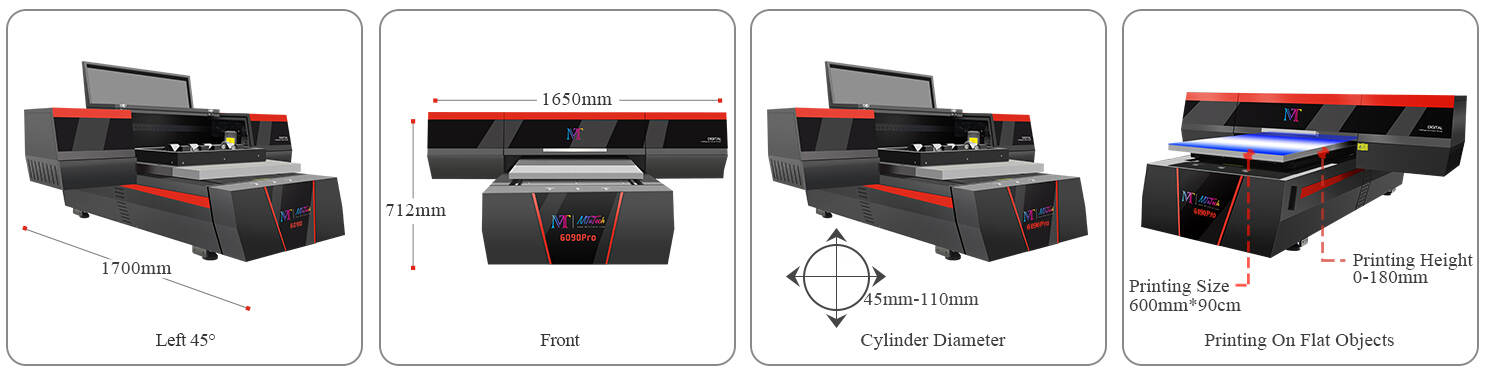 Printing stickers and decals using UV-DTF (width 28 cm)