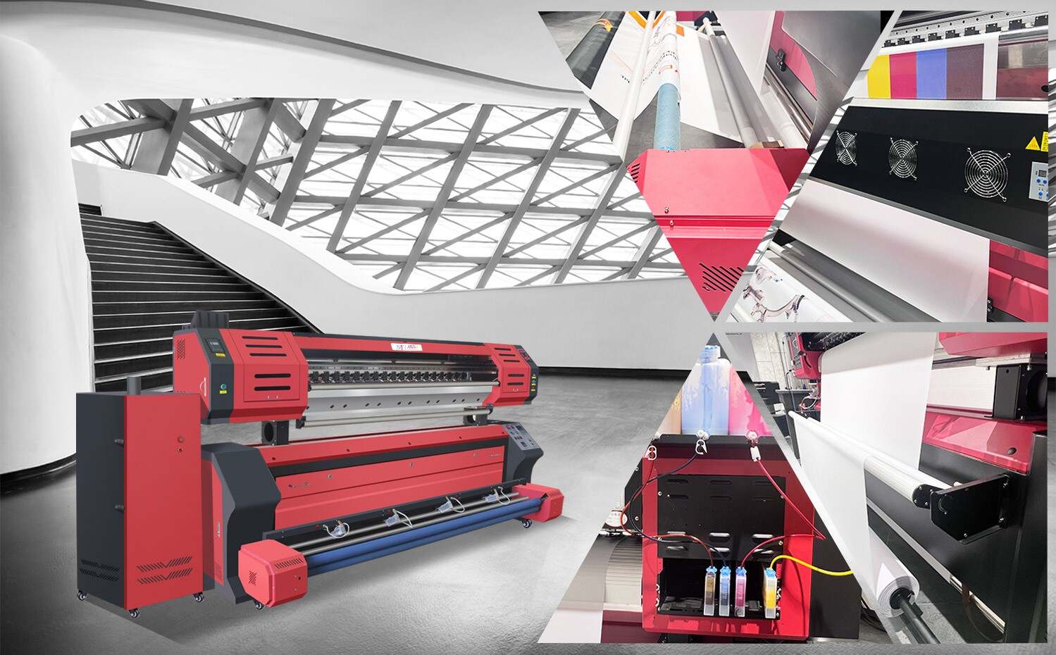 Wholesale High-Temperature Dispersion Direct to fabric Printer