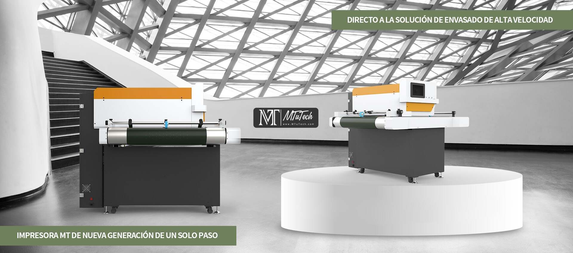 Banner de impresora de un solo paso