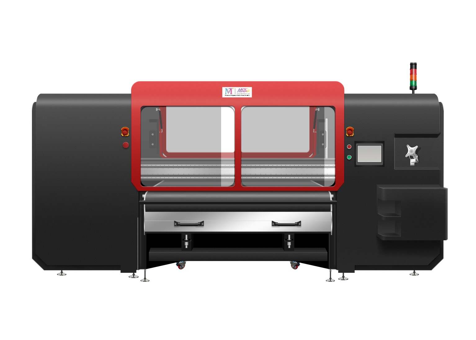 Промышленный поясной текстильный принтер MT-Belt R16 (16 головок Ricoh G5/G6)