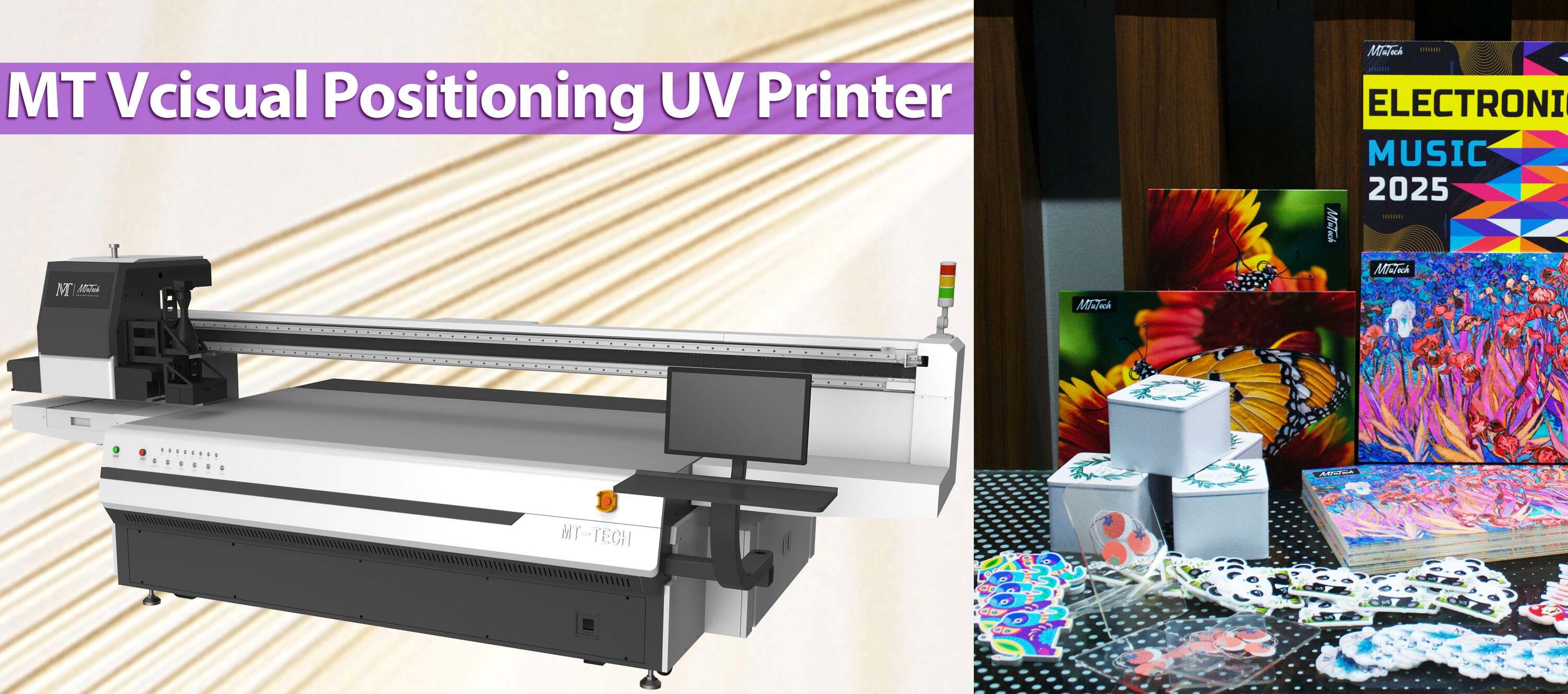 visual positioning uv printer