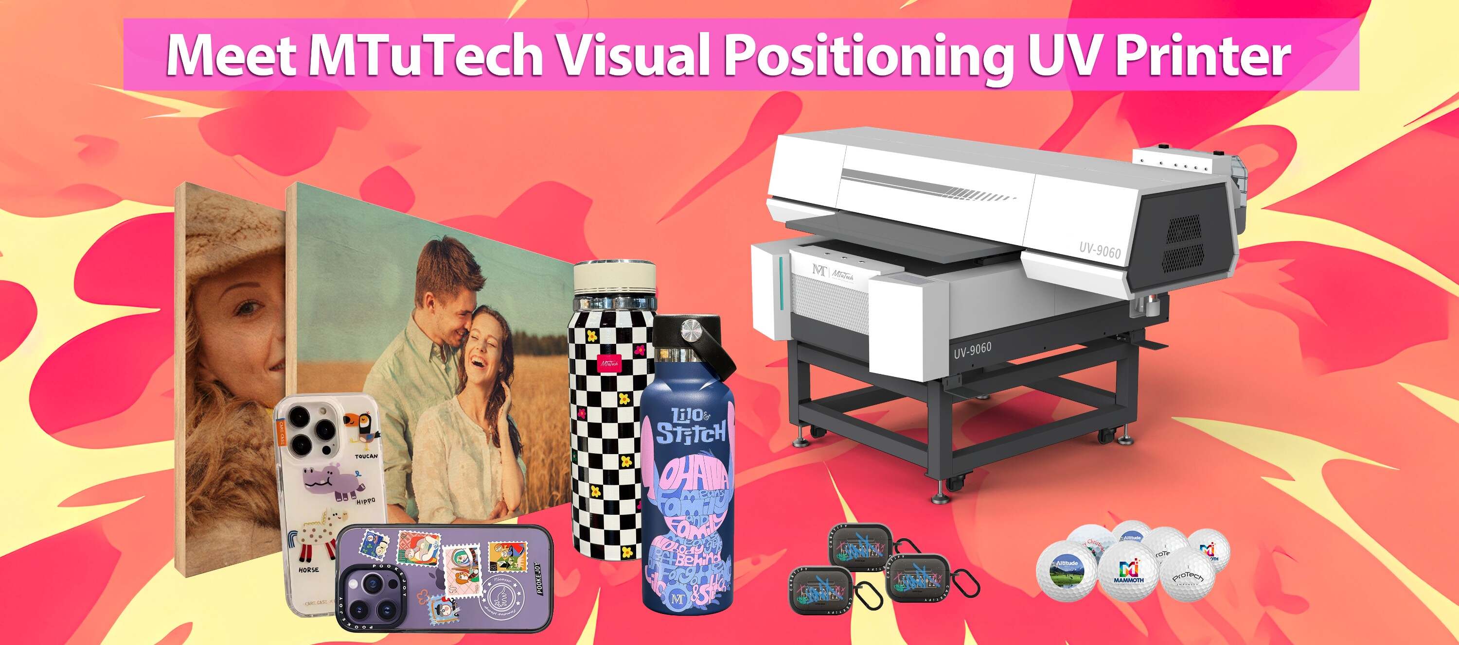 visual positioning uv printer