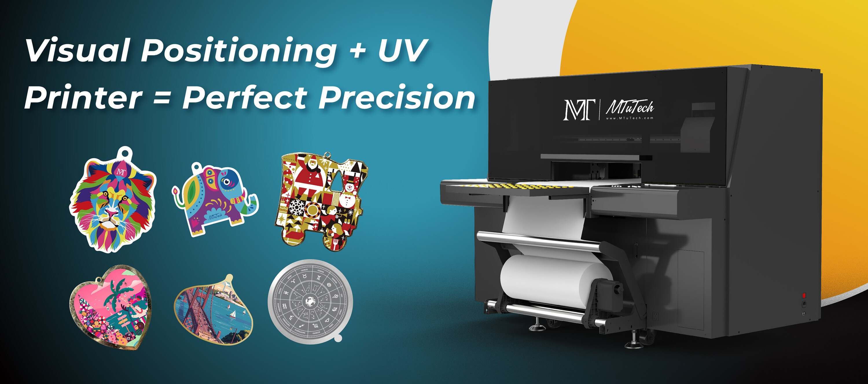 visual positioning uv printer
