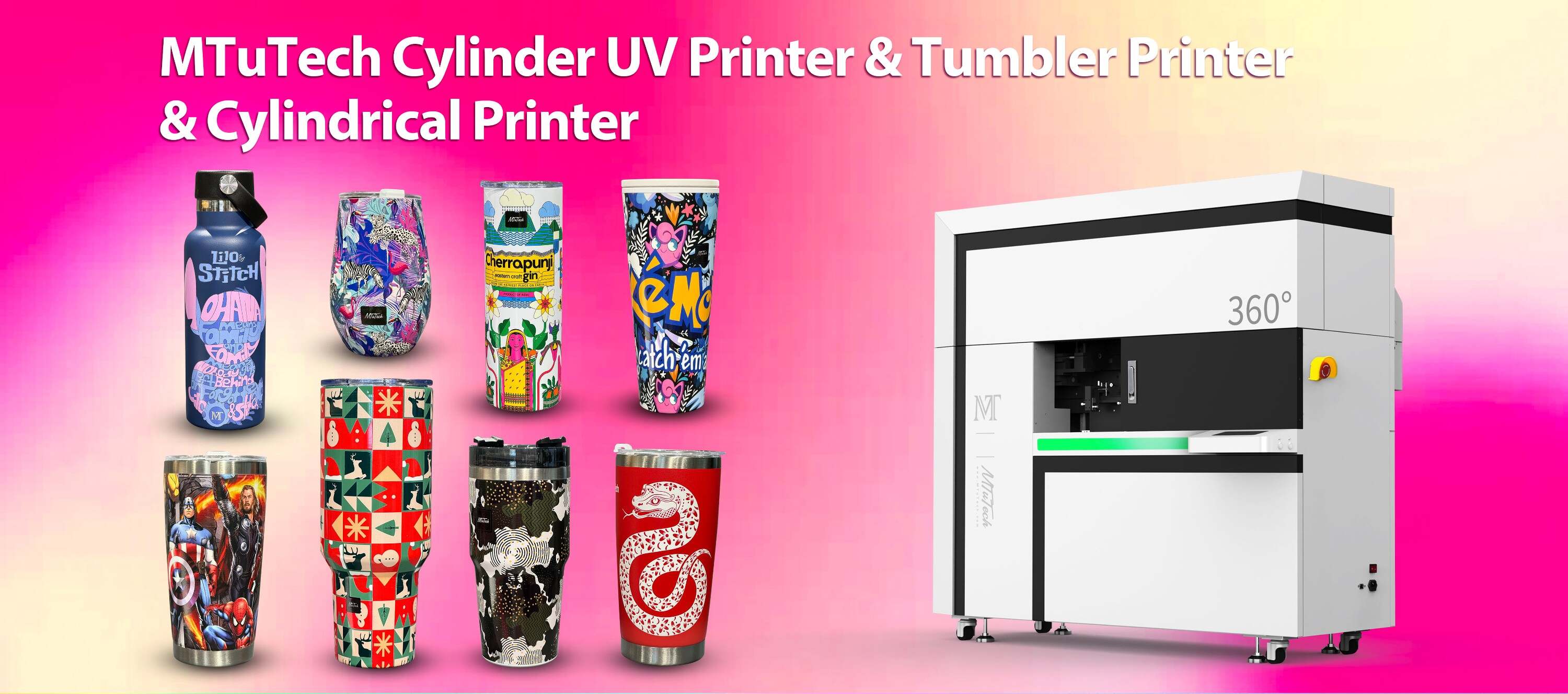 cylinder uv printer