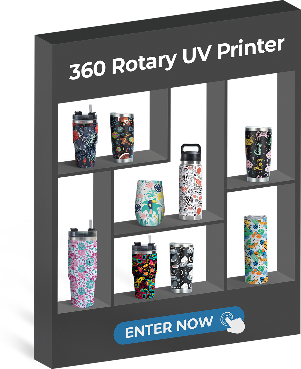 360 Rotary UV Printer