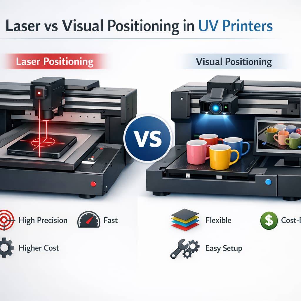 Calibration and configuration process of visual positioning software