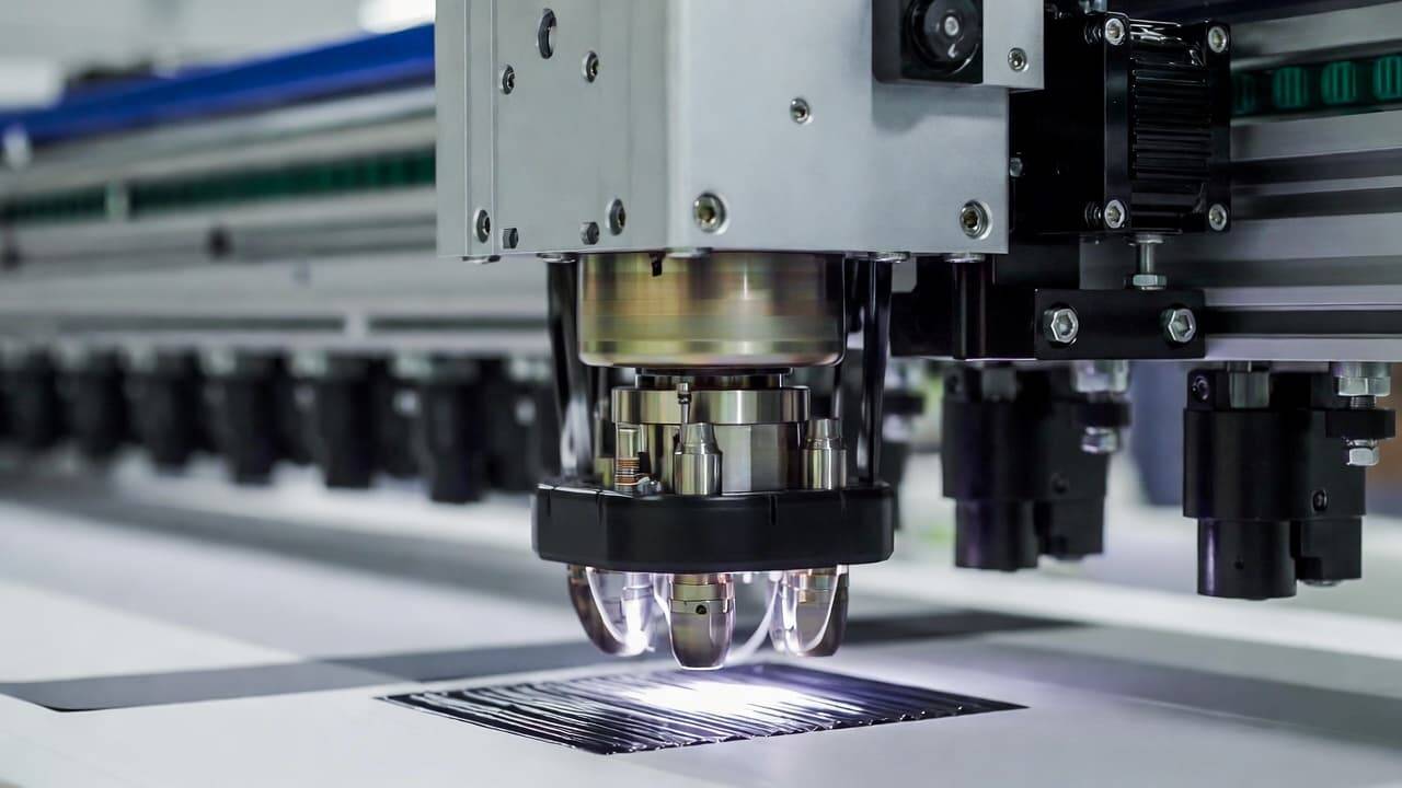 High precision UV printing with servo motor control and visual positioning system