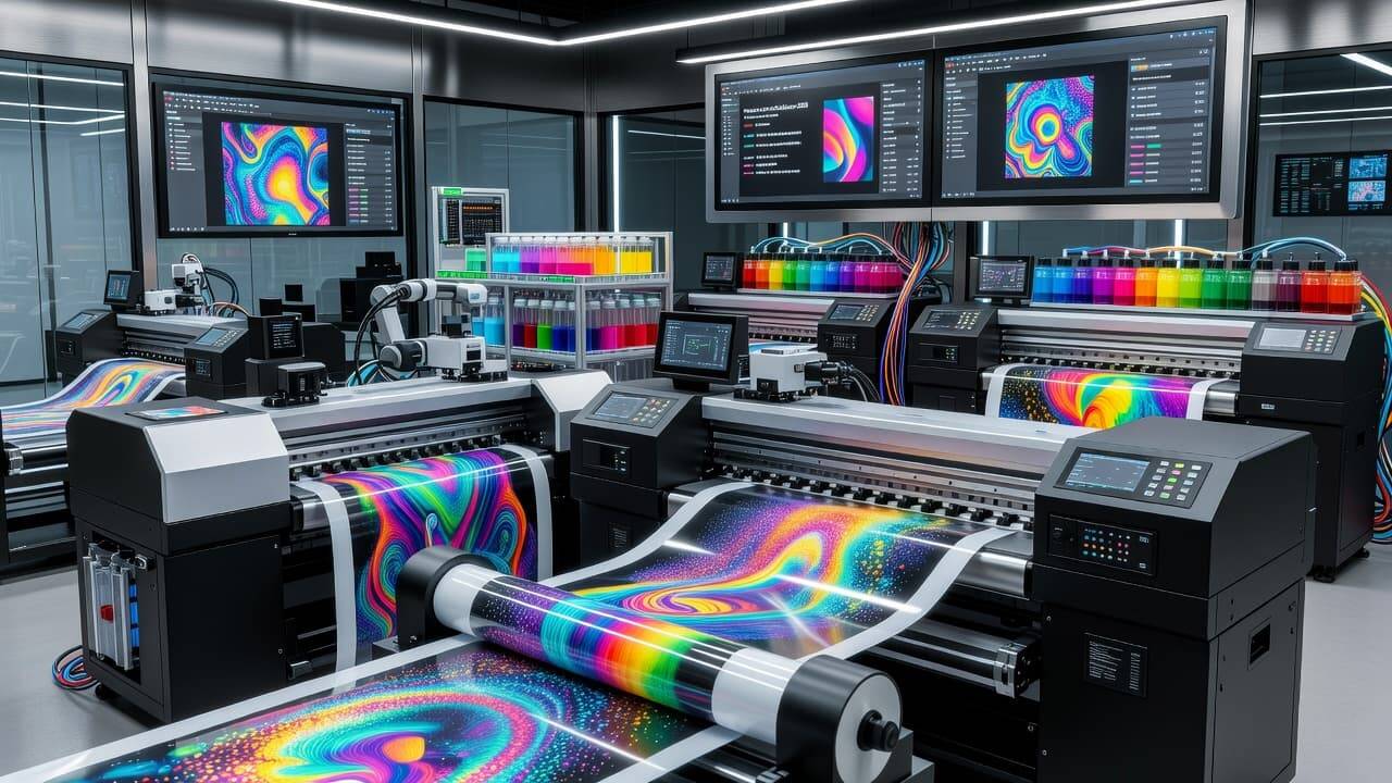 Future of DTF printing technology in 2025 with digital workflow and automation