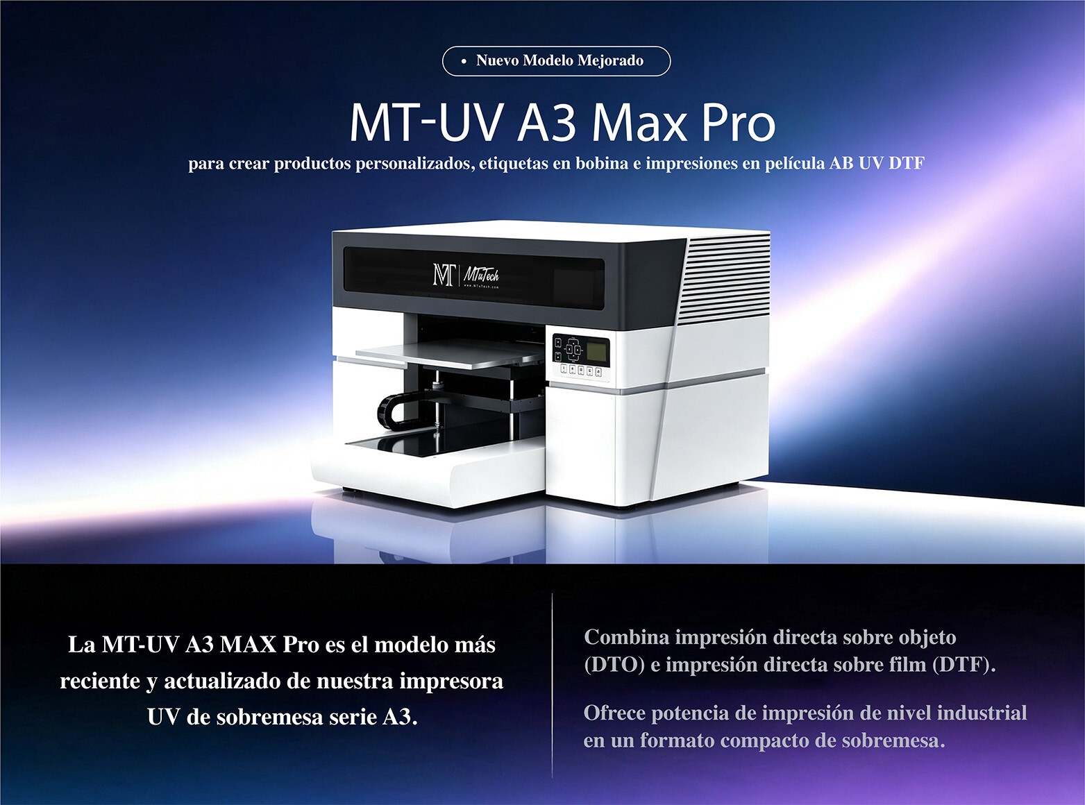 UV A3MAX-01 Spanish